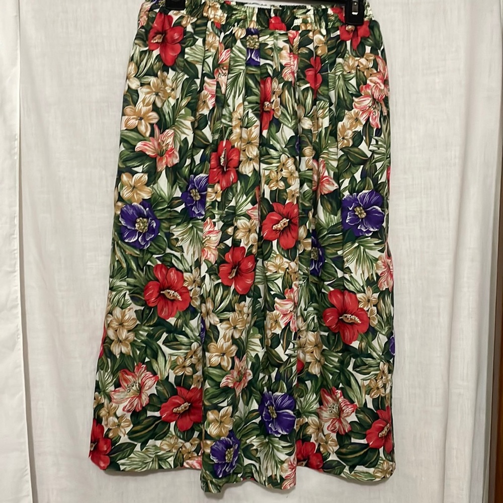 Koret Midi Floral Skirt